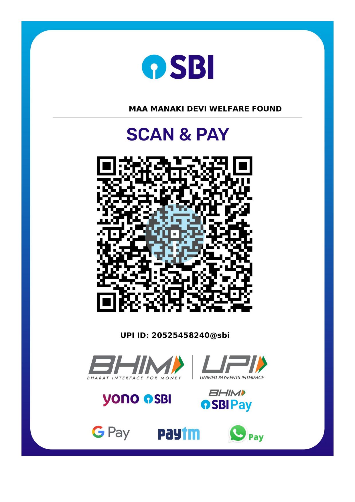 Payment QR Code